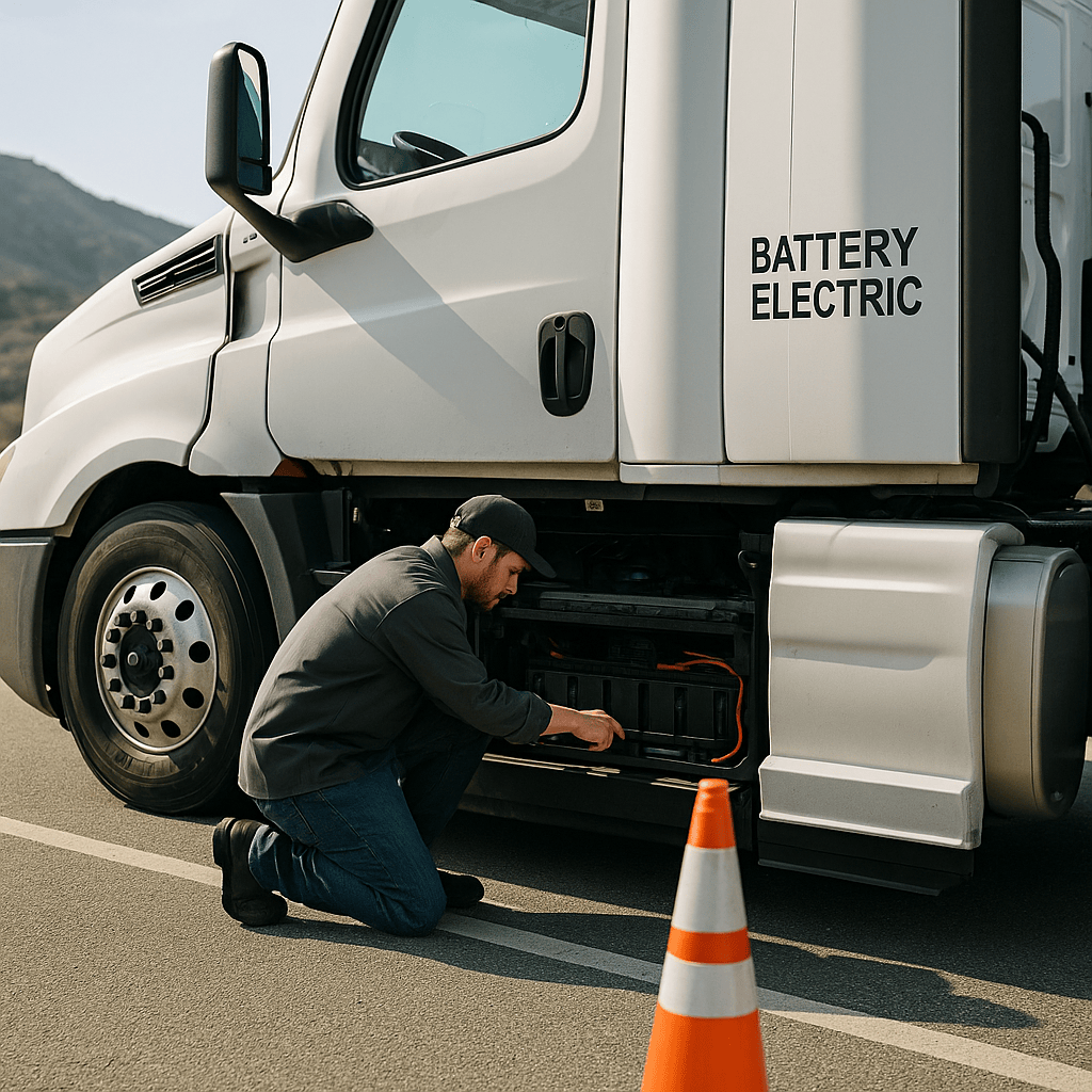 Electric & Hybrid Commercial Truck Breakdowns