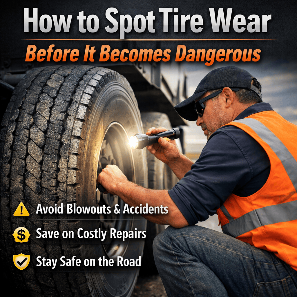 Truck and Trailer Tire Wear