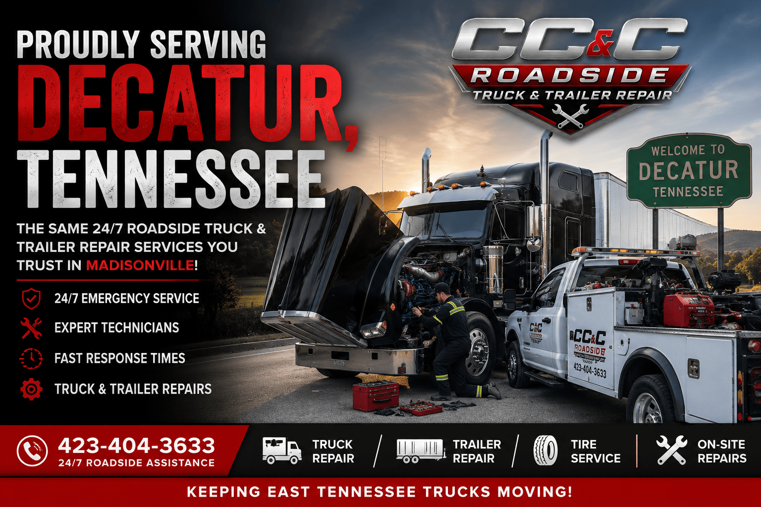 Decatur Tennessee Roadside Truck