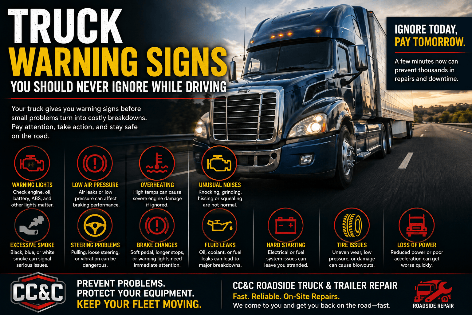 Truck Warning Signs